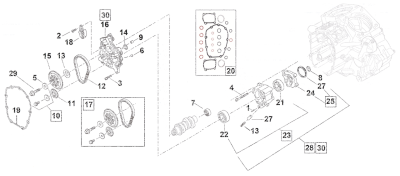 GHDP DRIVE GEAR RETENTION KIT (FR)