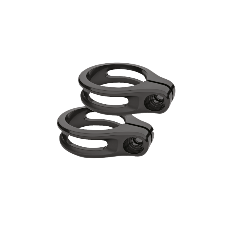 RSD TURN SIGNAL FORK MOUNT 49mm FORK Blk (FR)