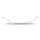 WINDSCR TRIM FLTR15-up SCALLOP Chrome (FR)