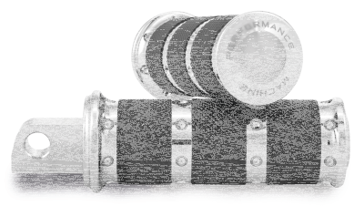 PM XLS FOOT PEG SET Chrome (FR)