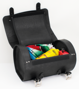 Texas Leather Round big bag 26x43x26