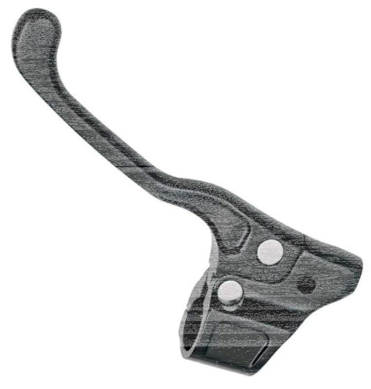 PM Clutch lever assembly black 07-up (FR)