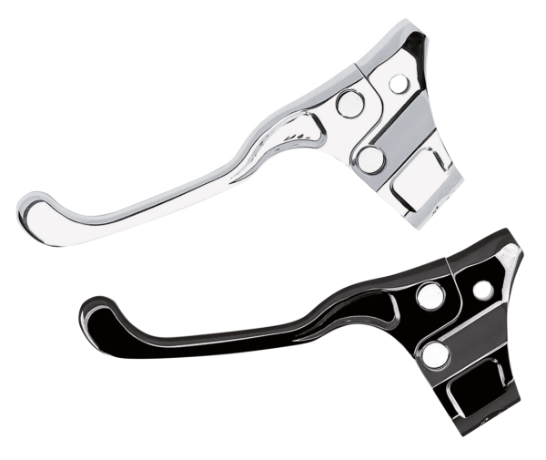 PM Clutch lever assembly chrome 84-06 (FR)