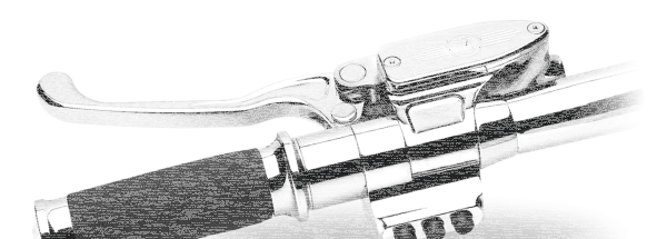 PM chrome clutch HBMC 11/16" Contour (FR)