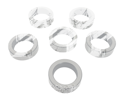 Spacer kit f/hybrid conv. TC99-00 (FR)