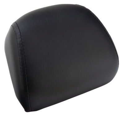Round top sissy bar pad, W=8.12" H=6.75" (FR)