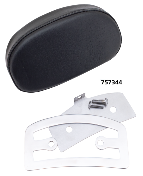 Smooth sissy bar pad,W=3.5" H=6.25" (FR)