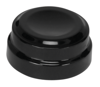 Shock Bolt Cover Smooth Black ST18-Up