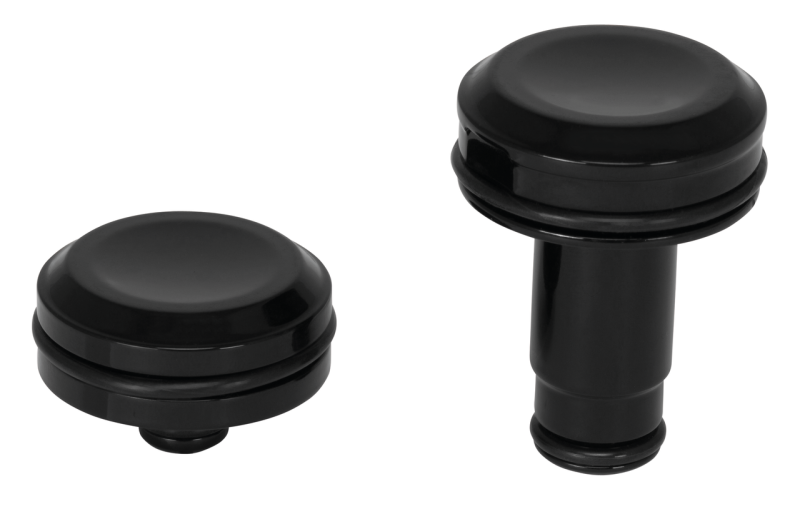 Front Axle Cover Smooth Black FXFB18-Up (FR)