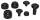 Cover Kit Smooth Black FLSB18-Up (FR)