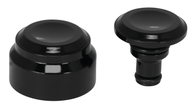 Swingarm Covers Smooth Black ST18-Up