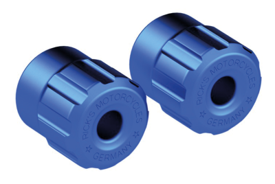 Clubstyle Crash Bar Slider Caps Blue (FR)