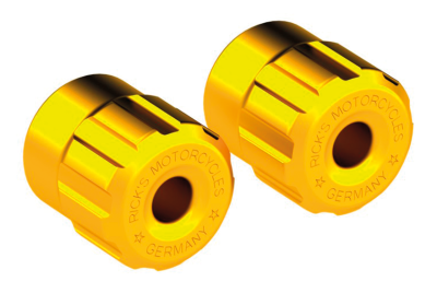 Clubstyle Crash Bar Slider Caps Gold (FR)