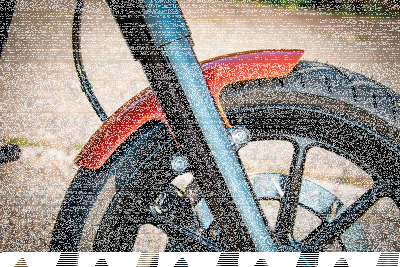 Front fender FLDE FLHC FLSL18-UP 450mm (FR)