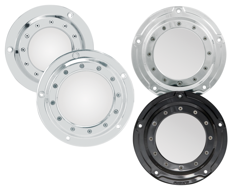 Ricks Clutch Cover Gloss Blk FLH/T17-up (FR)