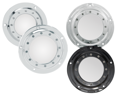 Ricks Clutch Cover Gloss Blk FLH/T17-up (FR)