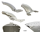 180-200 tire/6" rim FatBob RR fender 550 (FR)