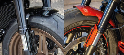 RH21-UP front fender steel Street-Cut (FR)