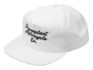 PMC EMBROIDERED SNAPBACK WHITE/BLK