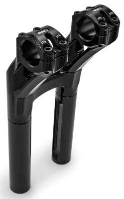 RSD Sector PB Risers 10" Two-Piece Black (FR)