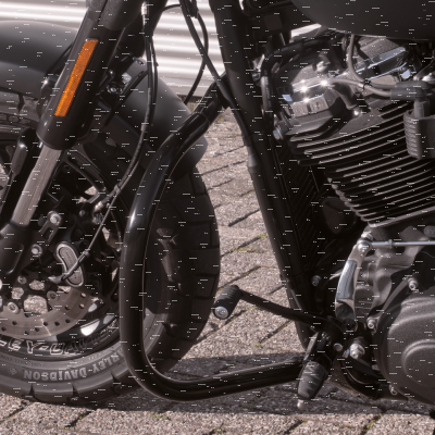 Highway bar chrome ST18-up D=1.25" (FR)