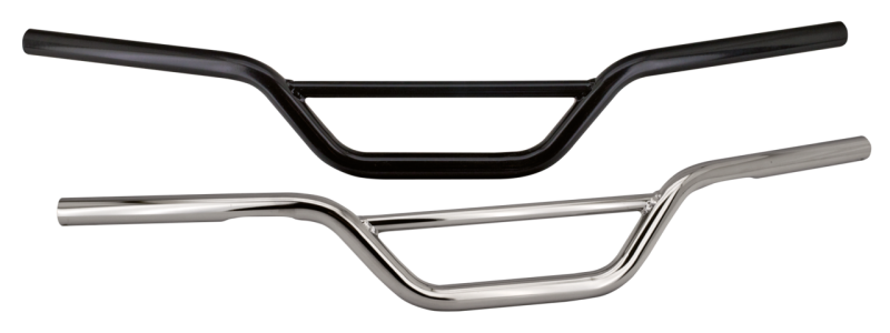 ZCP Moto bar non-dimpled Chrome 4-1/4" (FR)