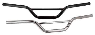 ZCP Moto bar non-dimpled Chrome 4-1/4" (FR)