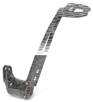 PM Drifter Brake Lever Blk FLH/T14-Up (FR)