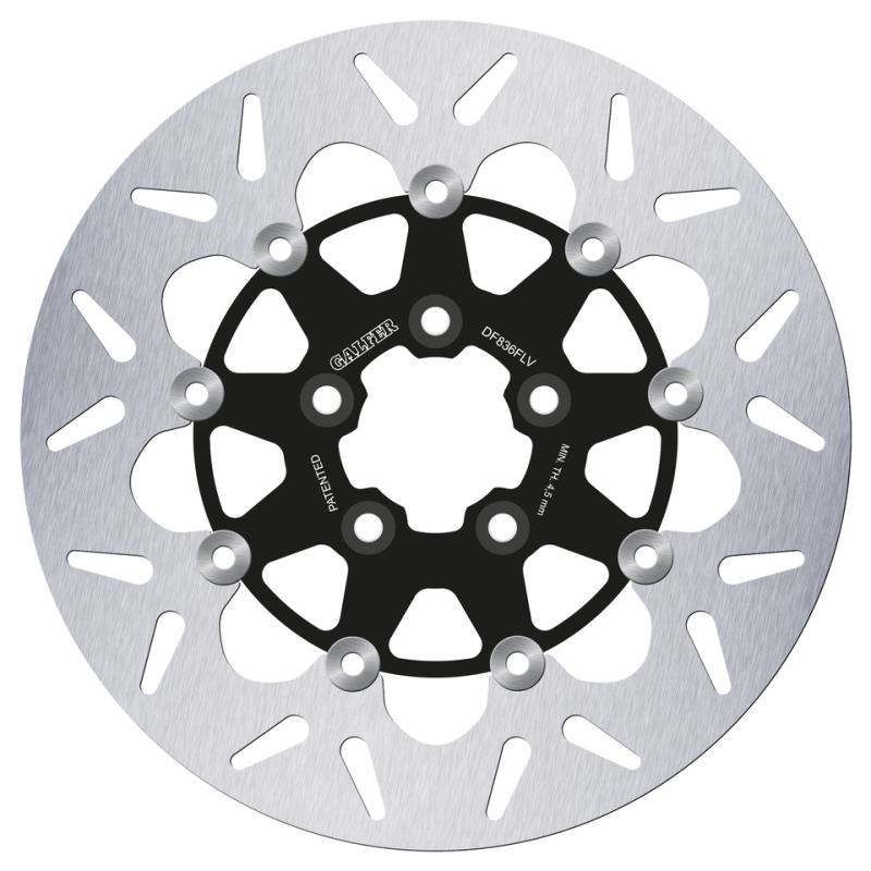 Galfer DF836 Round Floating 11.8" Black (FR)
