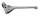 Clutch lever assy. BT68-72, polished (FR)