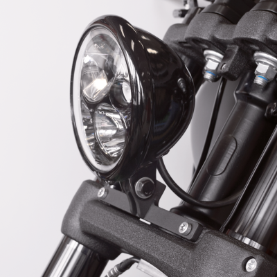 Burly fairing install.kit 2018-up high (FR)