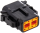 DTM 8-Pos Blk Plug w/ Terminals & Wedge (FR)