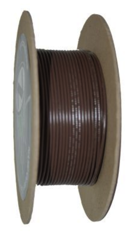 18-Gauge BROWN 100 Spool Primary Wire (FR)