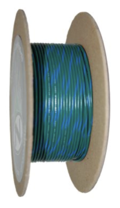 18-Gauge GREEN/BLUE STRIPE 100 Spool Pr (FR)