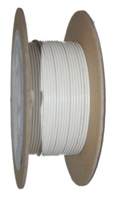 18-Gauge WHITE 100 Spool Primary Wire (FR)