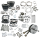 S&S 124HSU kit TC88B01-06 w/heads black (FR)