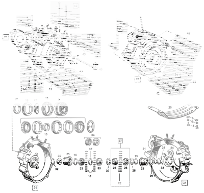 Spacer, left main bearing - .1015"-.1025 (FR)