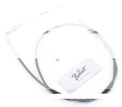 Barnett Black FLH96 LN=44" 90° throttle (FR)