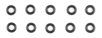 10PCK ME17-UP INJECTOR O-RING, repl blck (FR)