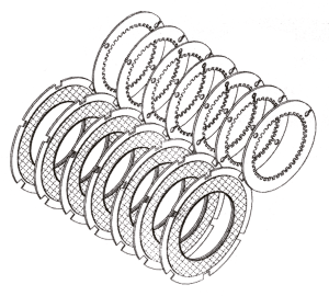 Repl. Clutch Pack for 701151 (FR)