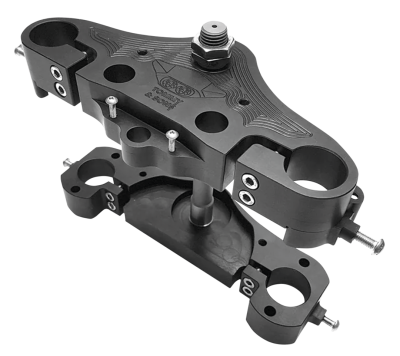 Triple trees for 23" wheel 49mm FLH/T14- (FR)