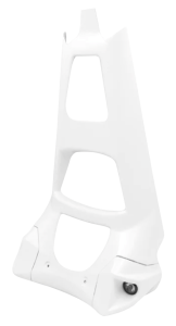 Bolt on chin spoiler FLH/T17-up w/runlig (FR)