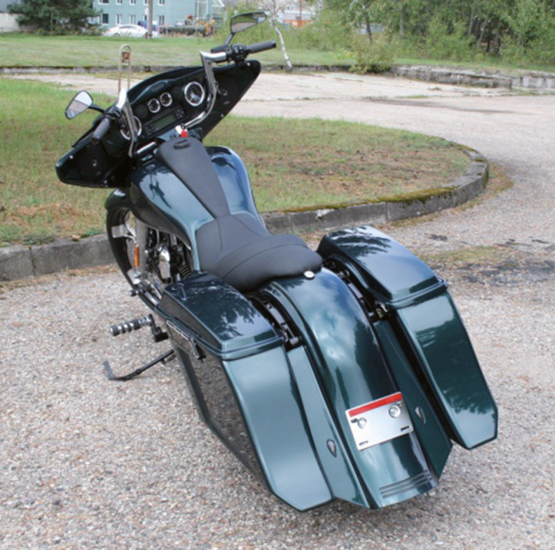 Flow stretch rear fender no exhaust (FR)