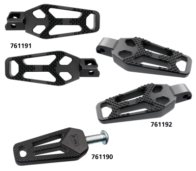 Crook Series Passenger Footpegs ST18-Up (FR)