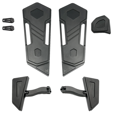 Hexa v2 DR+PA Boards+Pedals Black Anodiz (FR)