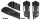 Hexa v2 DR+PA Boards+Pedals Black Anodiz (FR)