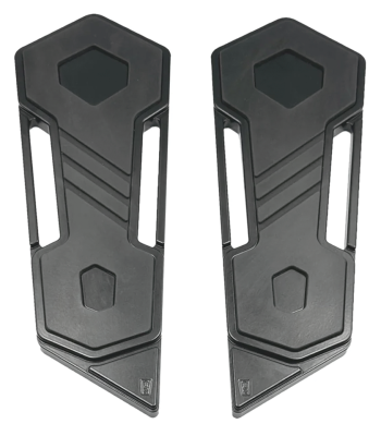 Hexa v2 DR Floorboards Black Anodized (FR)