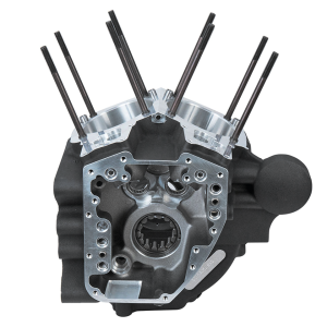S&S Crankcase assy 4-3/8" blck FXD06-17 (FR)