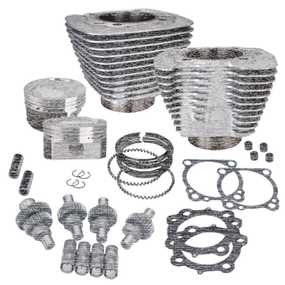 S&S Hooligan 1250 kit 1200XL00-up Silvr (FR)