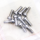 10pck Fillisterhead screw 6-32x3/8 WhP (FR)